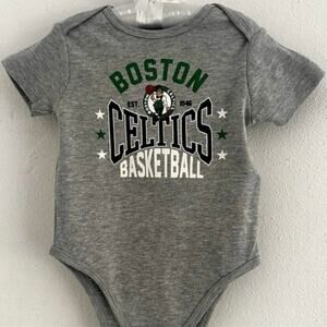 Boston Celtics NBA Super Soft Cotton Bodysuit game day basketball Sz 18m